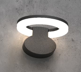 SU-AL-437 OUTDOOR WALL LAMP